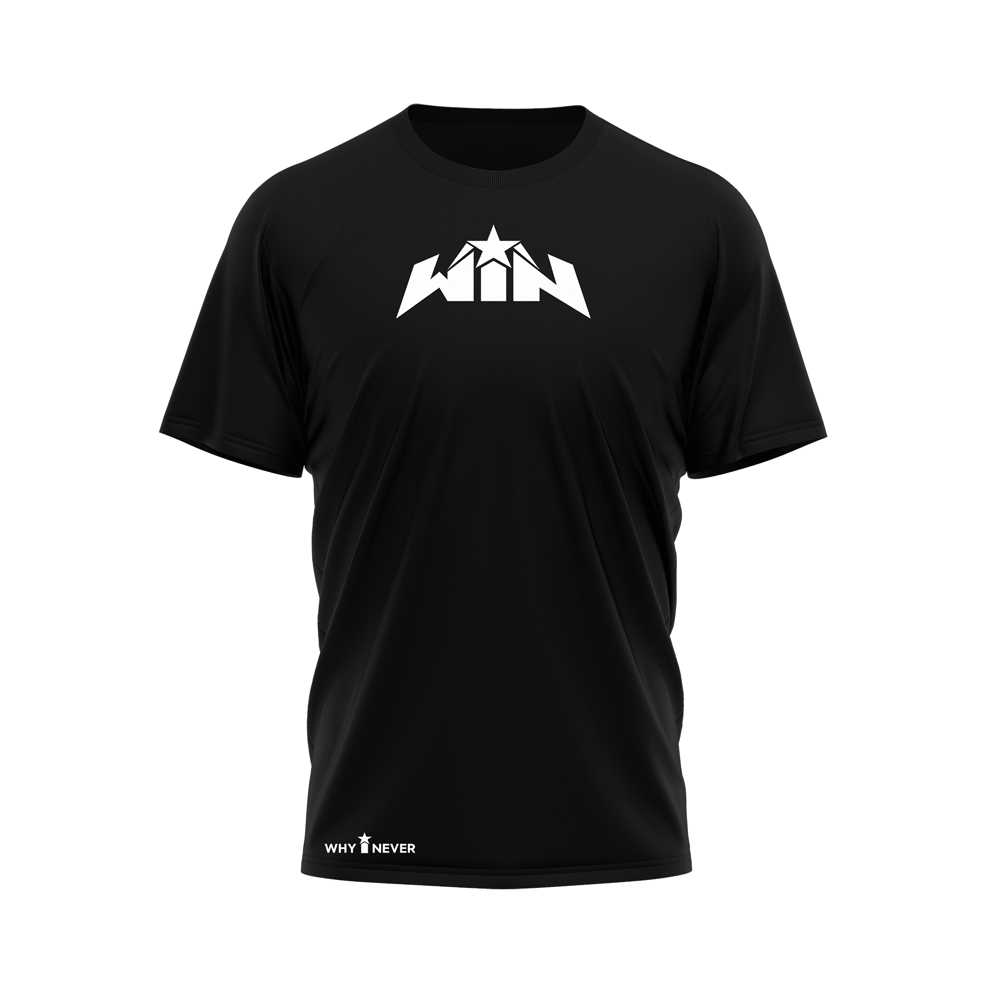 Unisex Black Essential W.I.N T-Shirt | WIN