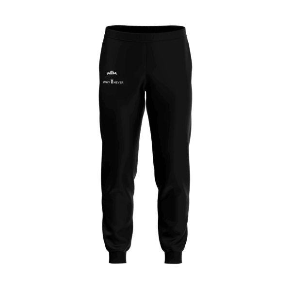 Unisex Black Essential W.I.N Jogger | WIN