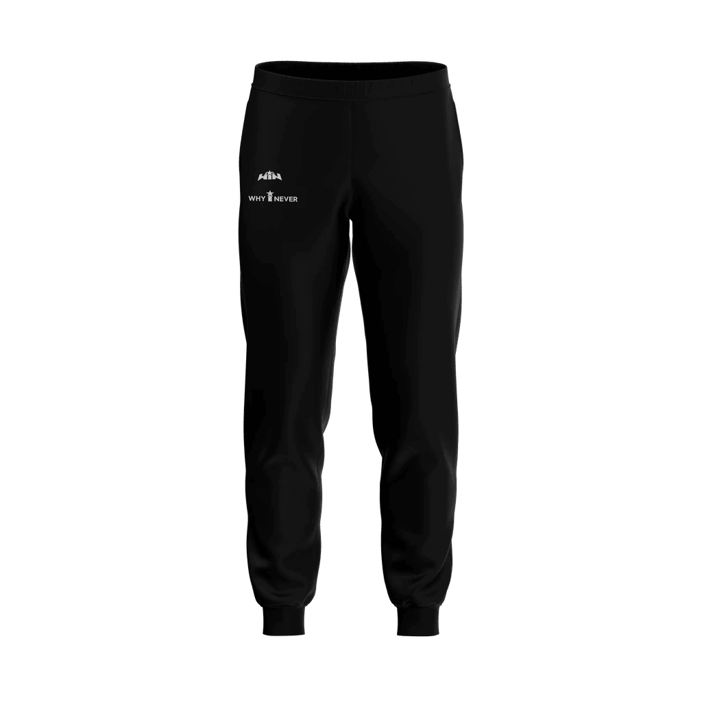 Unisex Black Essential W.I.N Jogger | WIN